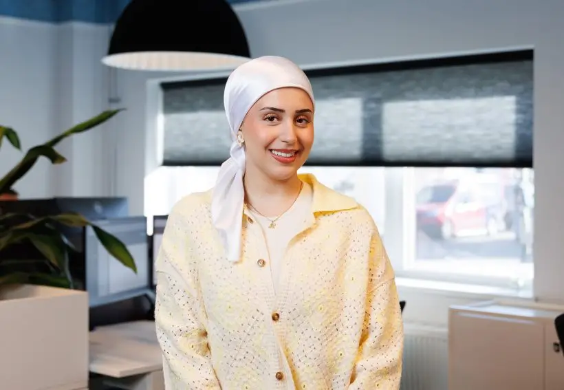 Amina Gallouch brengt een vleugje vrouw in de bouw afbeelding